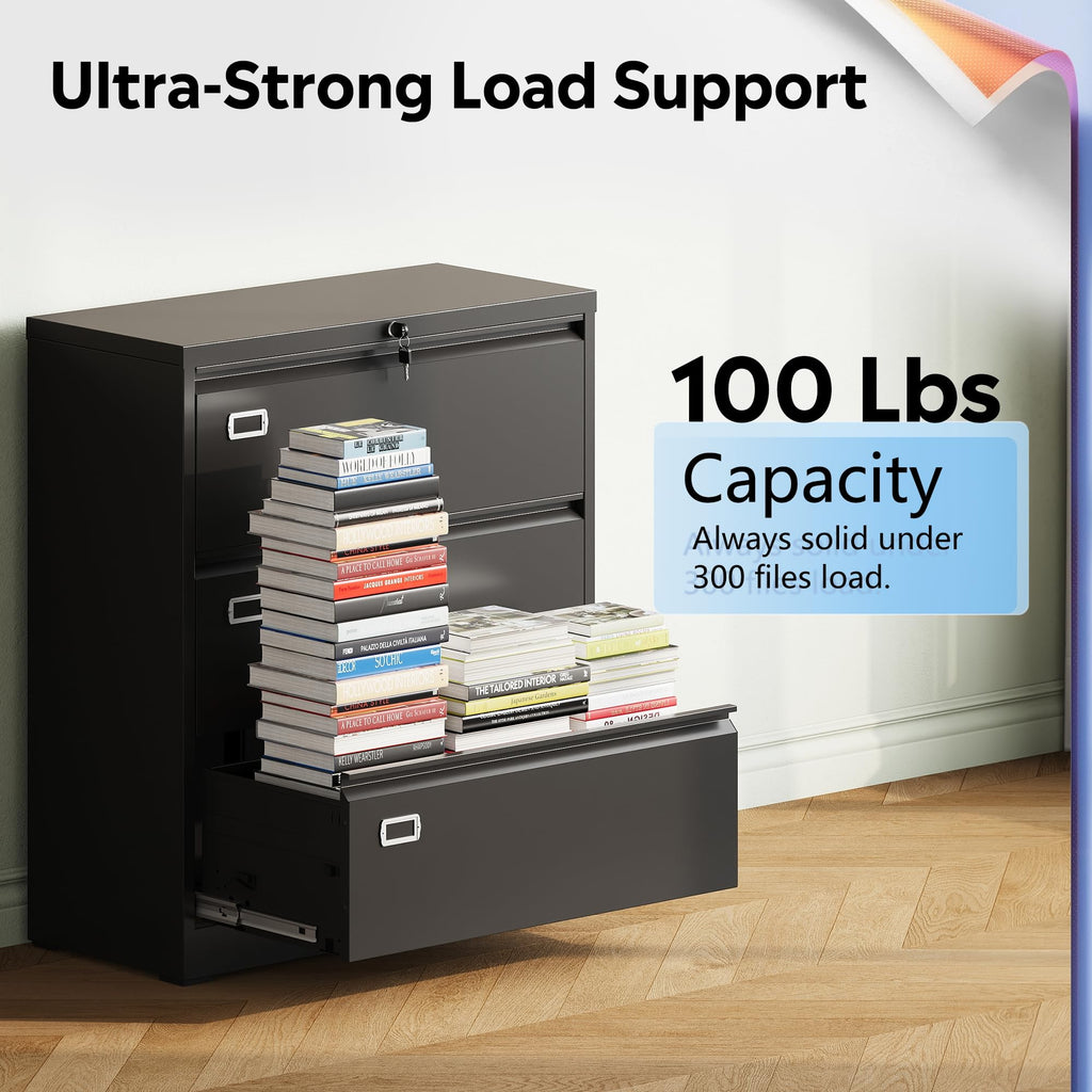 3 Drawer Lateral File Cabinet D5961