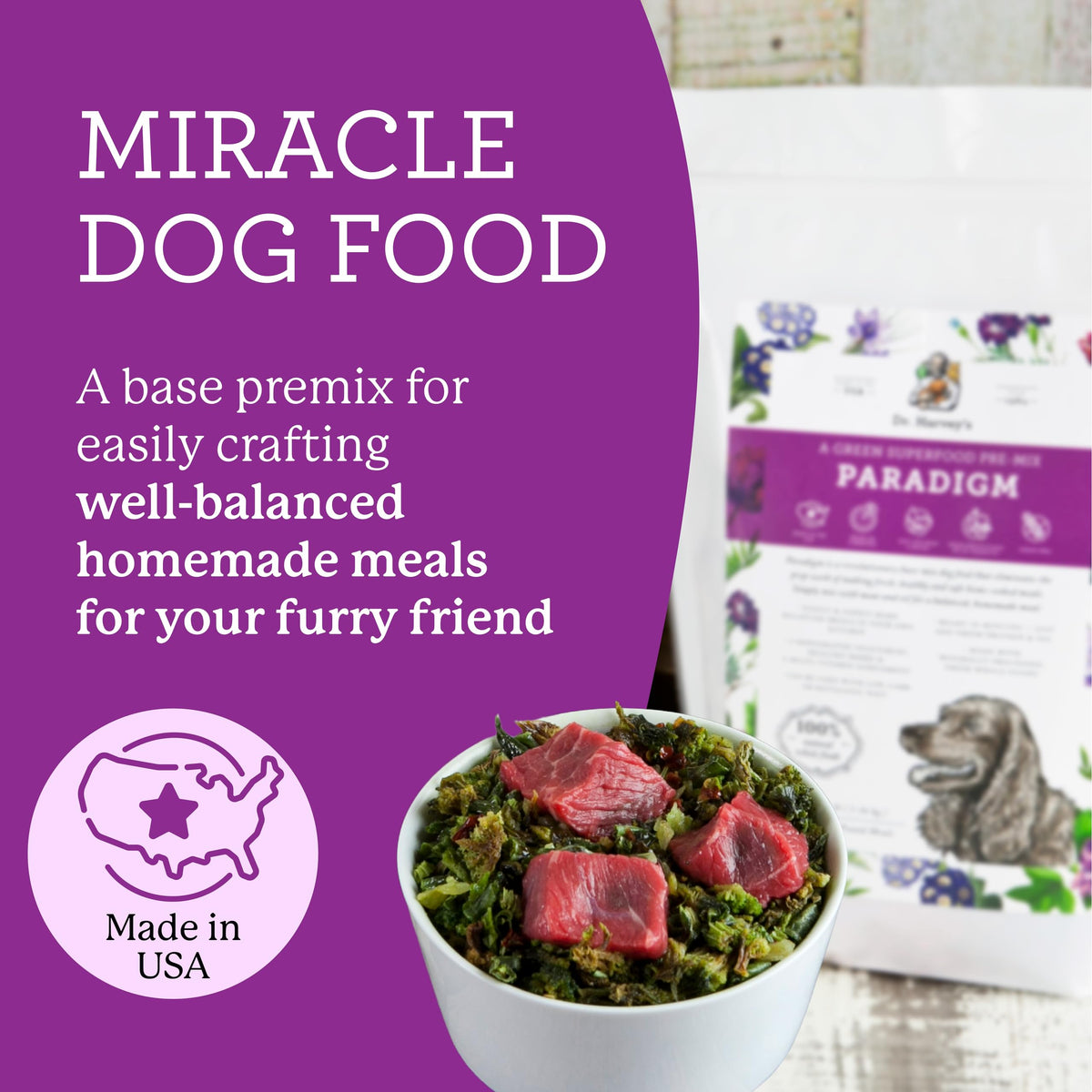 Green Superfood Base Mix for Dogs 6 lb A1883