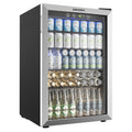 145 Can 4.5 Cu.ft Mini Fridge with Glass Door Y176369