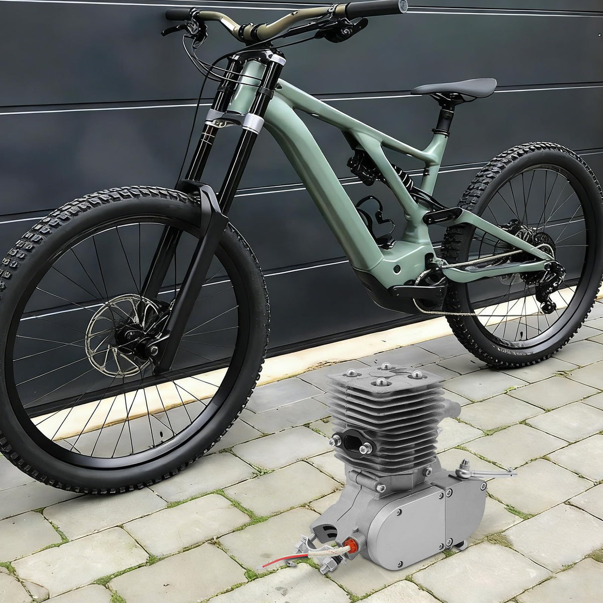 2 Stroke 100CC Bicycle Engine Kit with CDI Ignition G1265