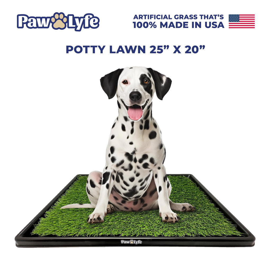 Artificial Grass Dog Potty with Tray J7260