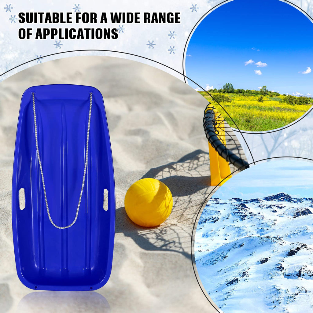 6 Pcs 35 in Plastic Snow Sled T1301