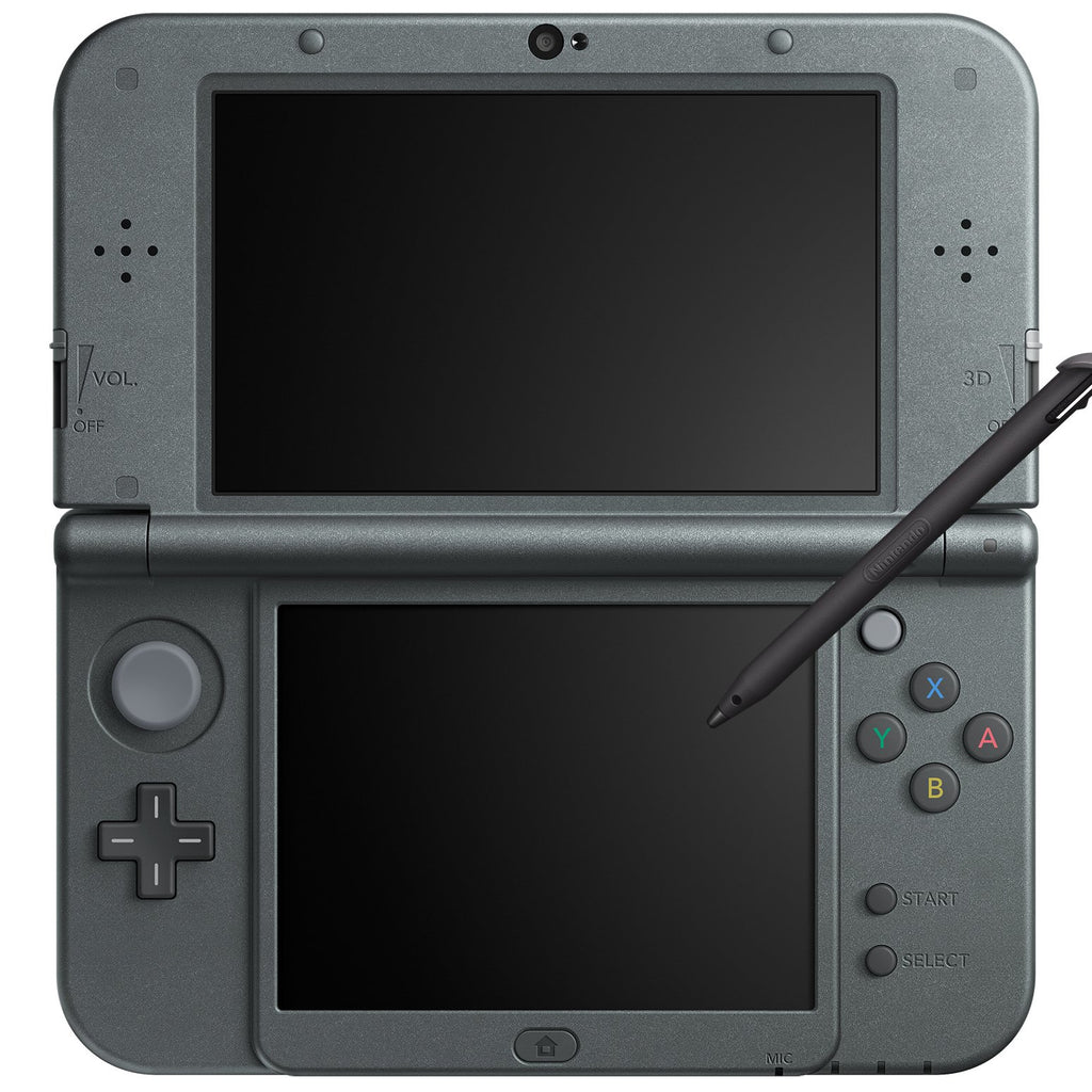 Metallic Black Nintendo 3DS LL R5442