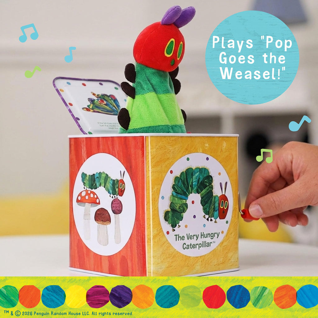 The Very Hungry Caterpillar Jack in the Box Toy X3926