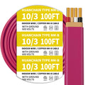 Pink 100FT Non-Metallic Sheathed Cable A612028