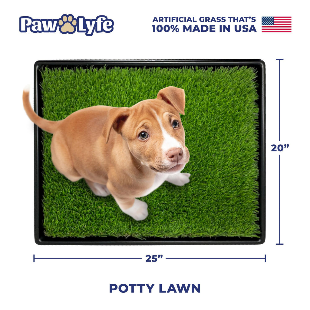 Artificial Grass Dog Potty with Tray J7260