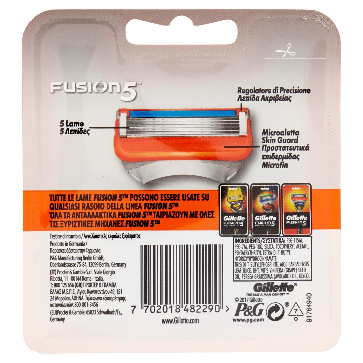 5 Blades Replacement G186086