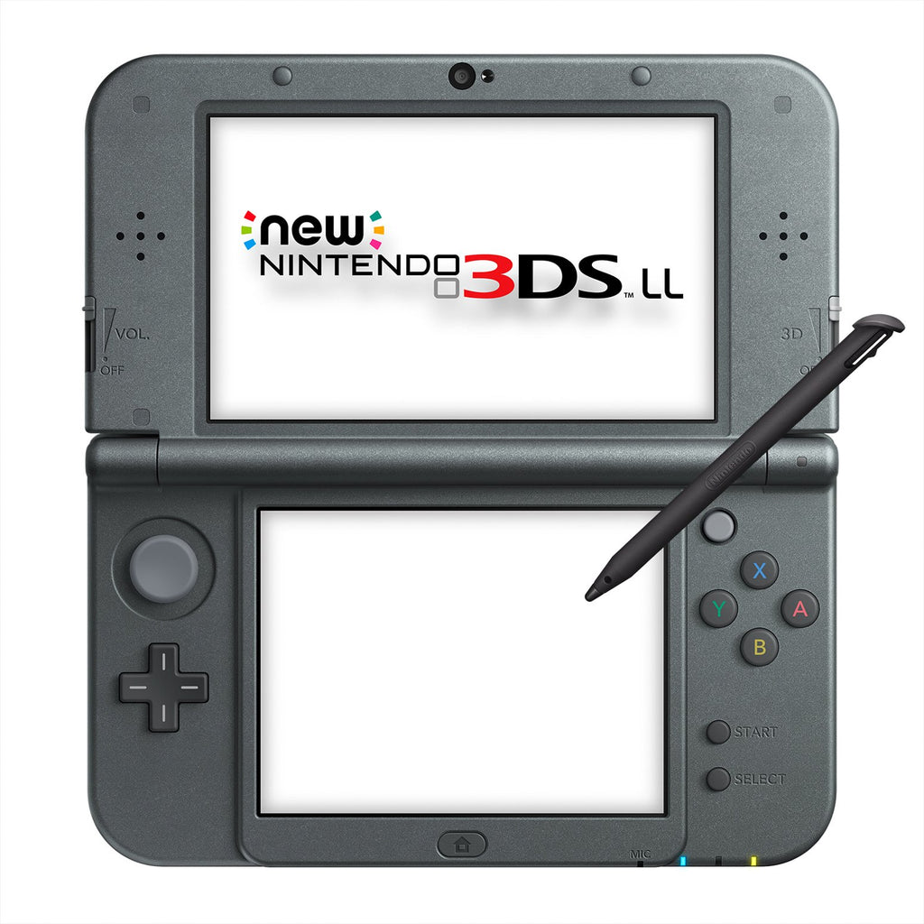 Metallic Black Nintendo 3DS LL R5442