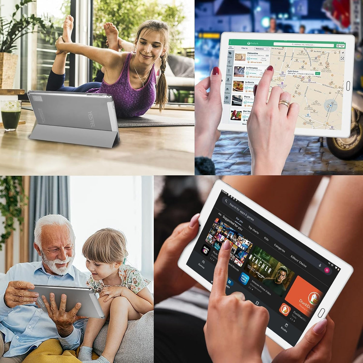 10.1 inch Android Tablet with Keyboard & Mouse W440