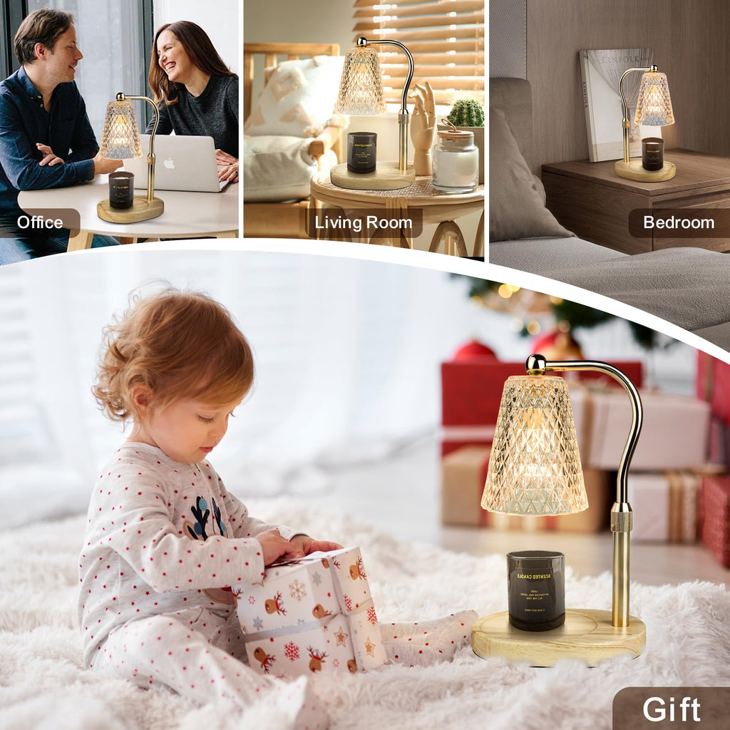 Adjustable Candle Warmer Lamp with Timer H30042