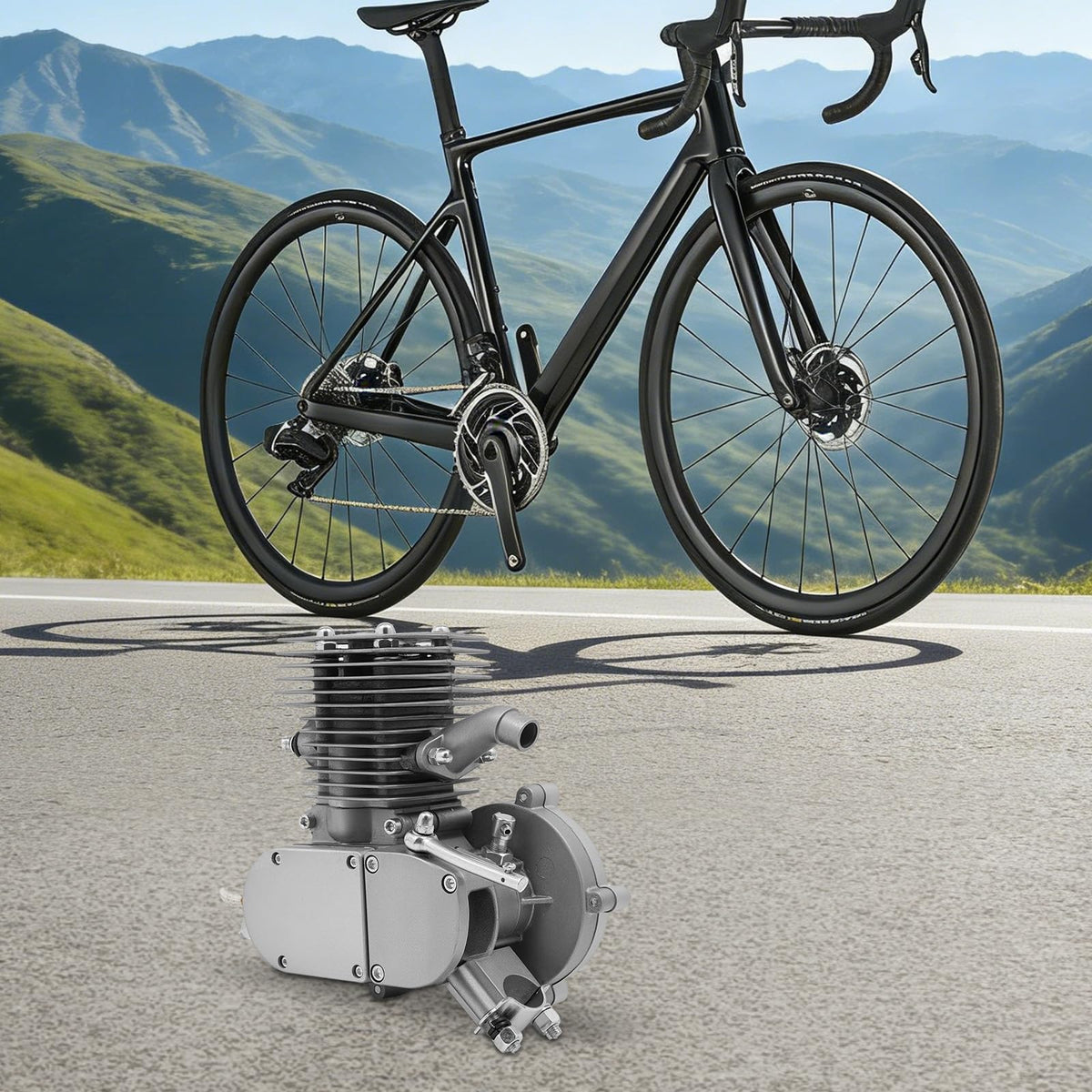 2 Stroke 100CC Bicycle Engine Kit with CDI Ignition G1265