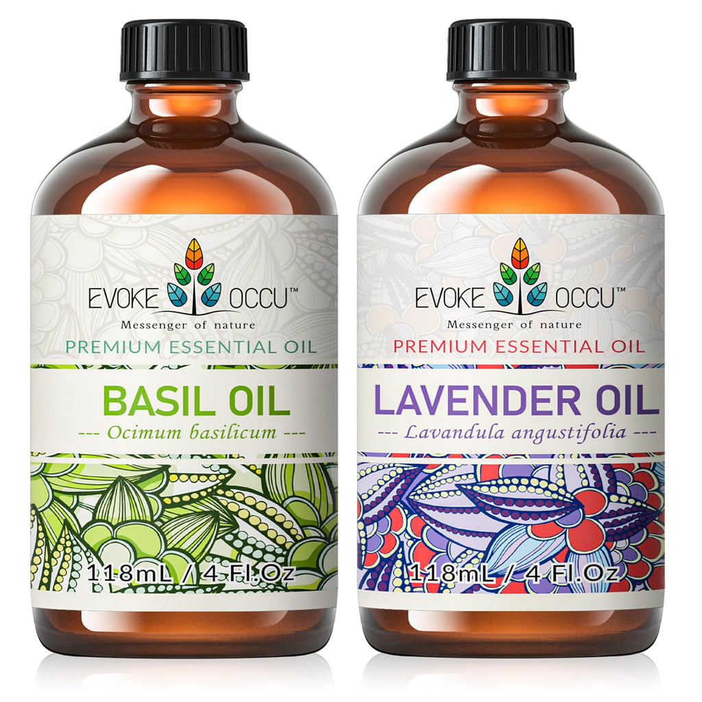 Basil and Lavender Essential Oil 4 Fl Oz S88476