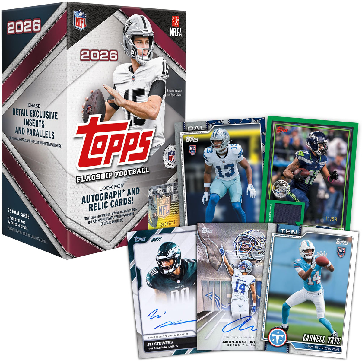 Topps NFL Football Value Blaster Box Z490891