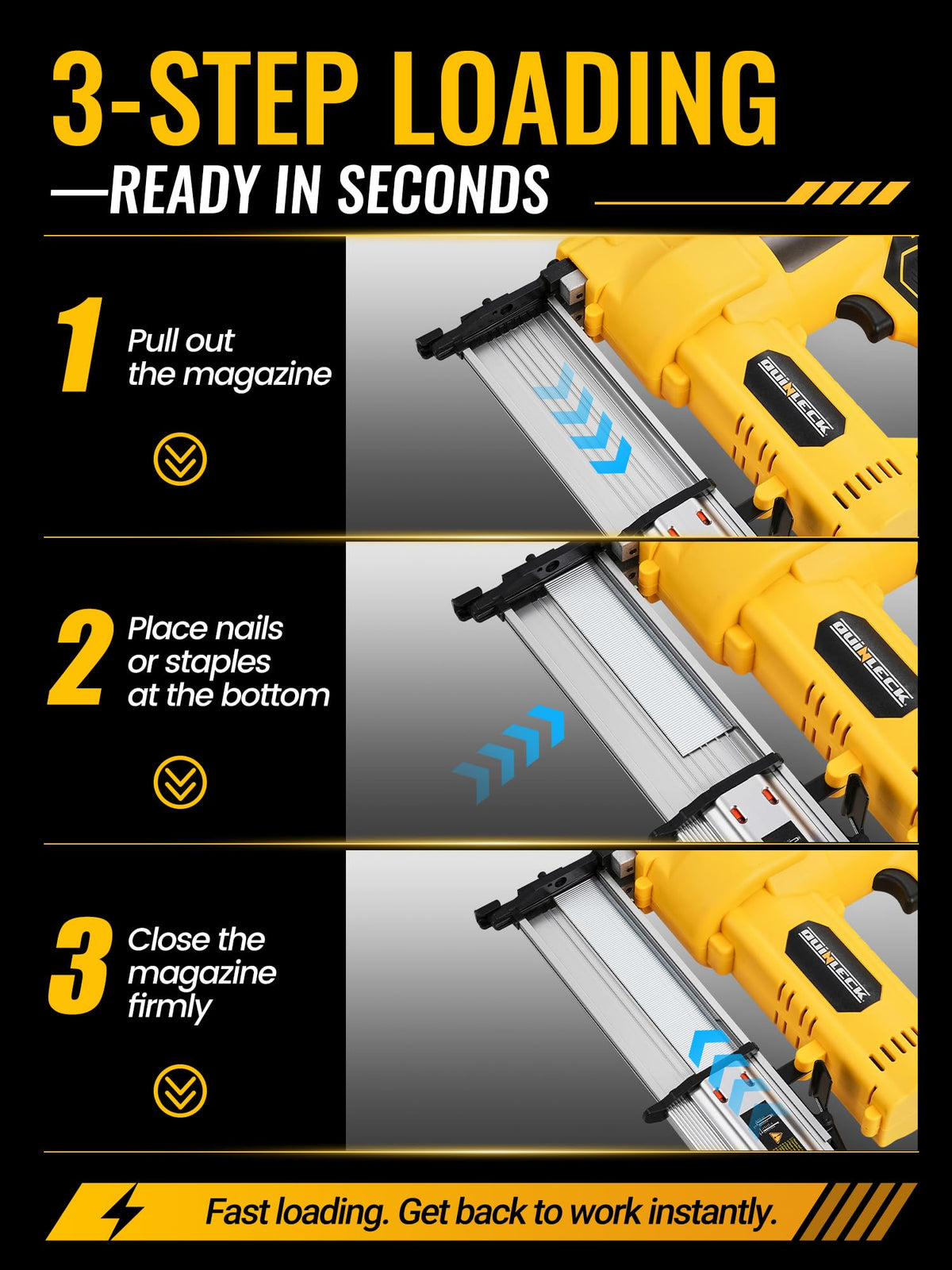 2-in-1 Brad Nailer Staple Gun K317528