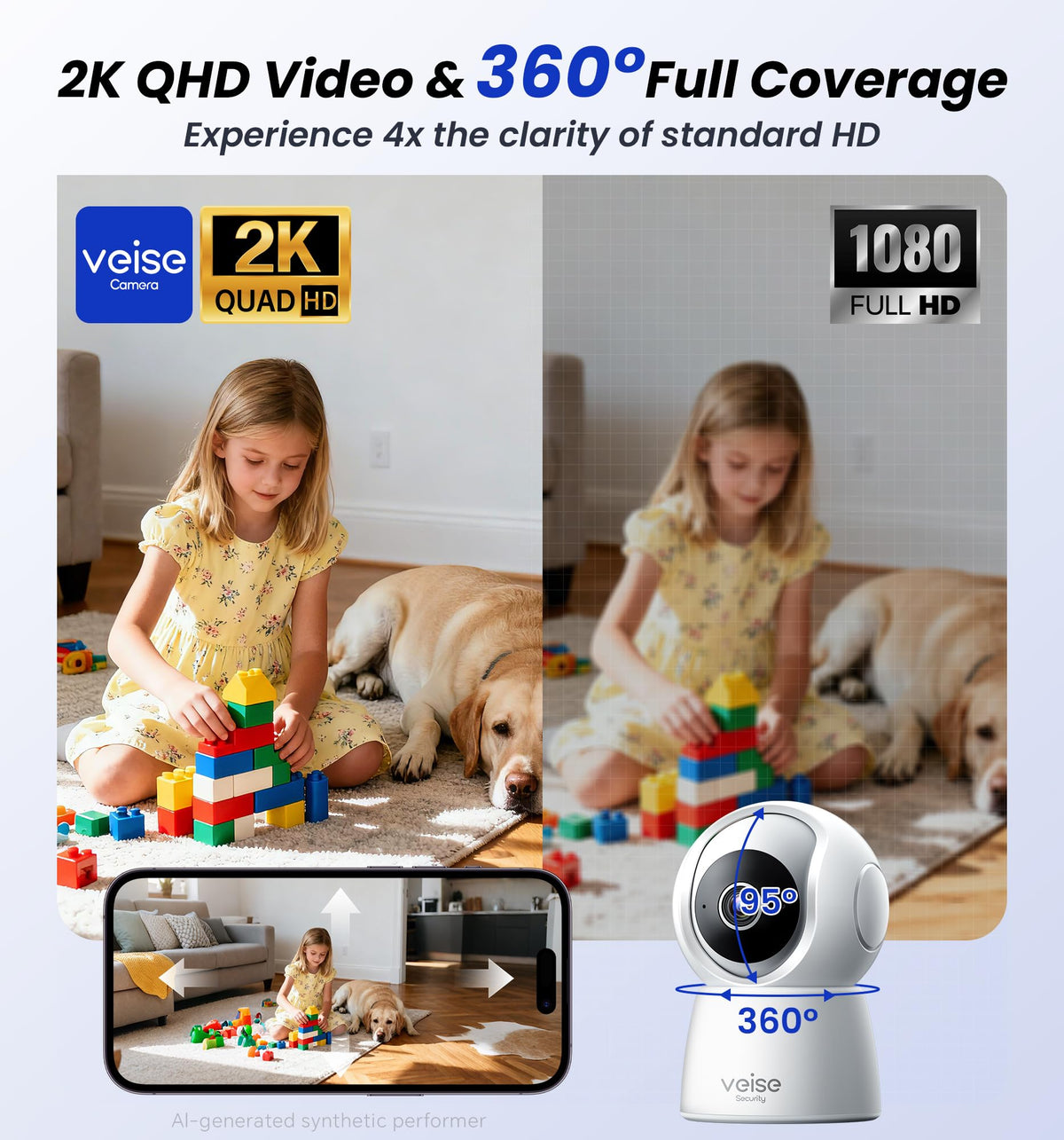 2K Indoor Camera K92383