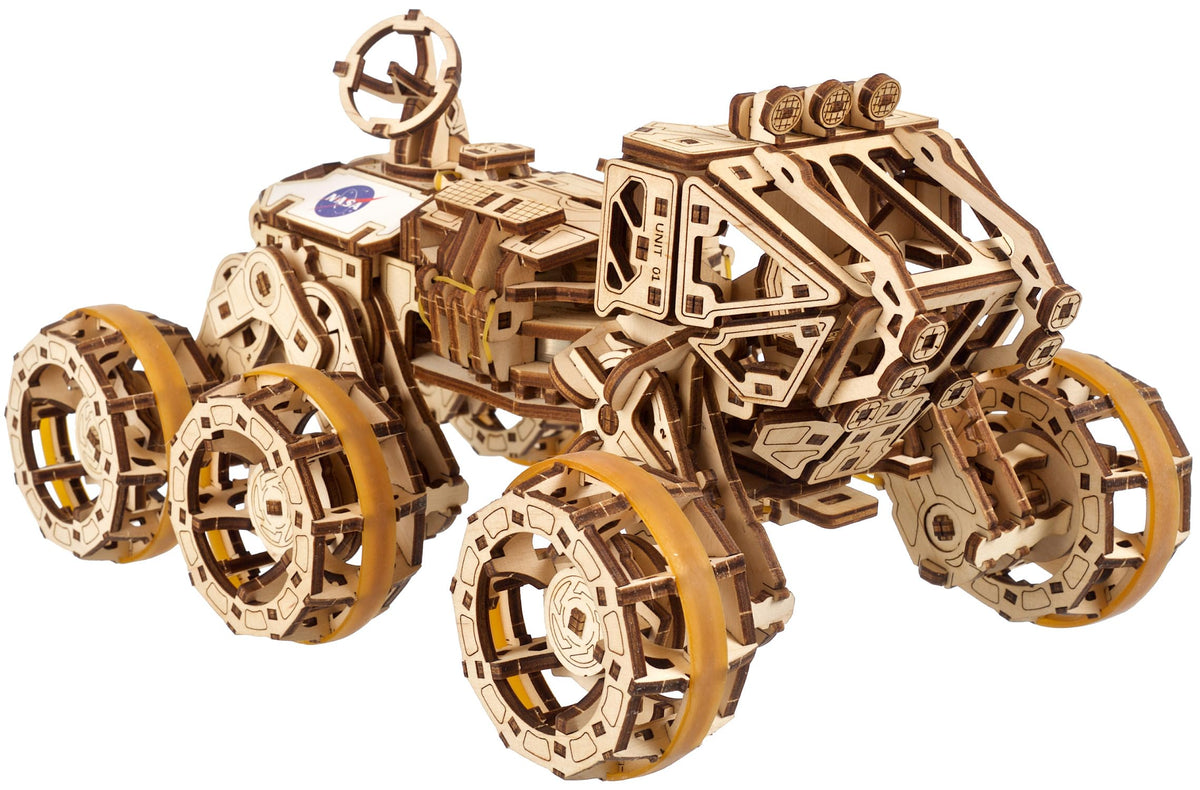 3D Wooden Puzzle Mechanical Model with Spring Drive A960