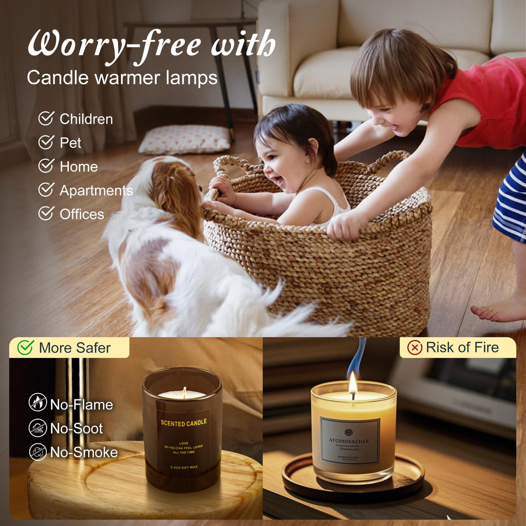 Adjustable Candle Warmer Lamp with Timer H30042
