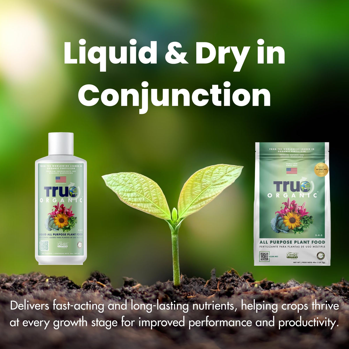 Organic Liquid Lawn Fertilizer with 1% Iron 32 fl. oz. X2515