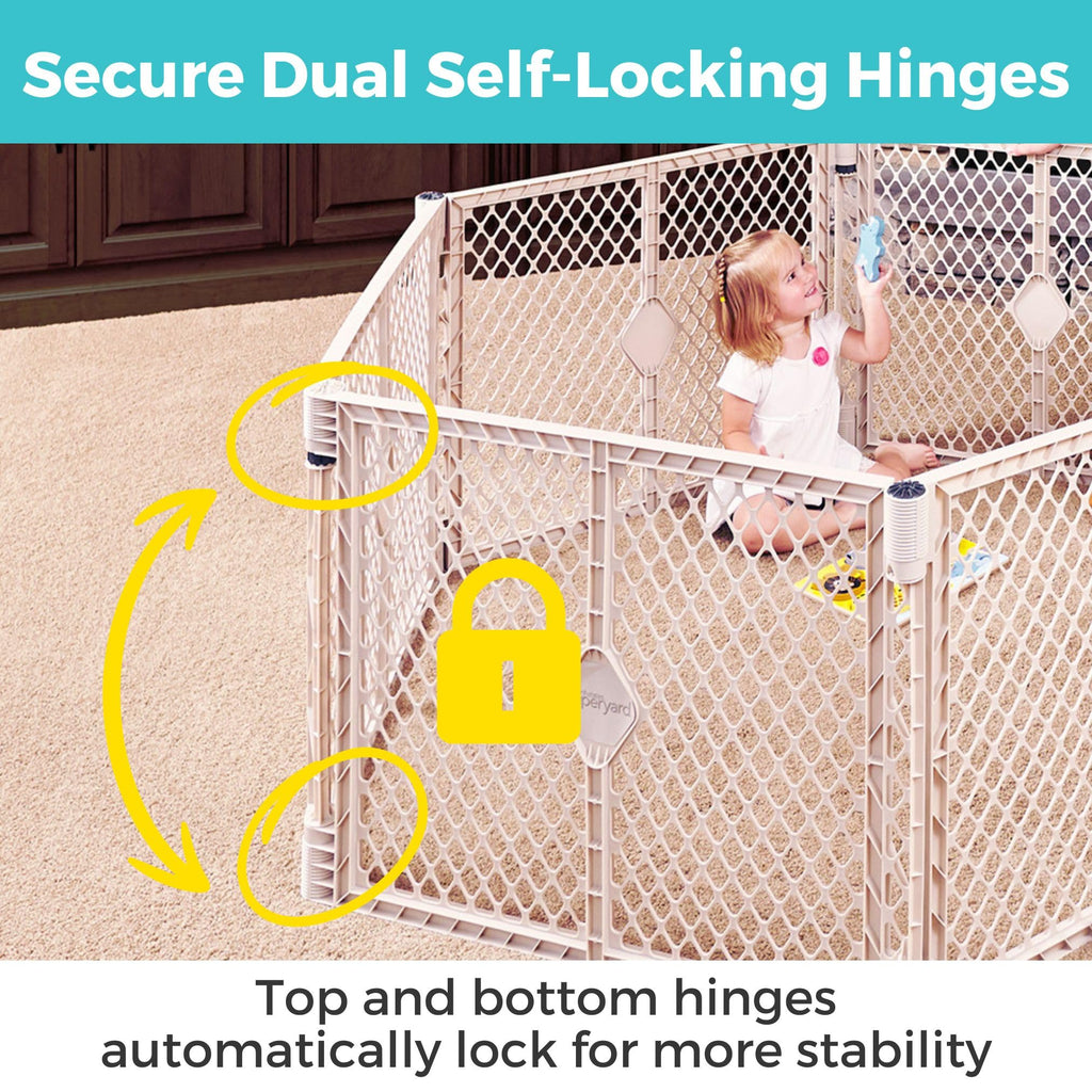 6-Panel Baby Playard E43730