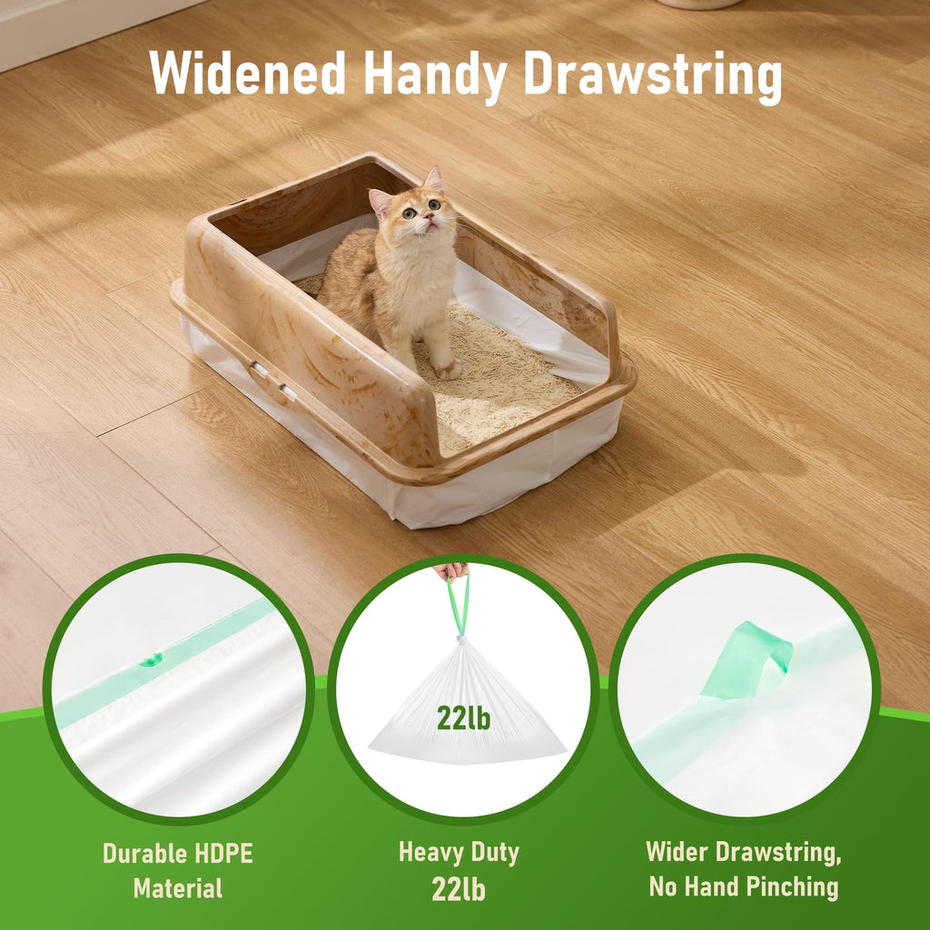 Cat Litter Box Liners Large 20 Count K586
