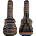 43 Inch Acoustic Guitar Gig Bag with Backpack Strap and 5 Pockets T945406