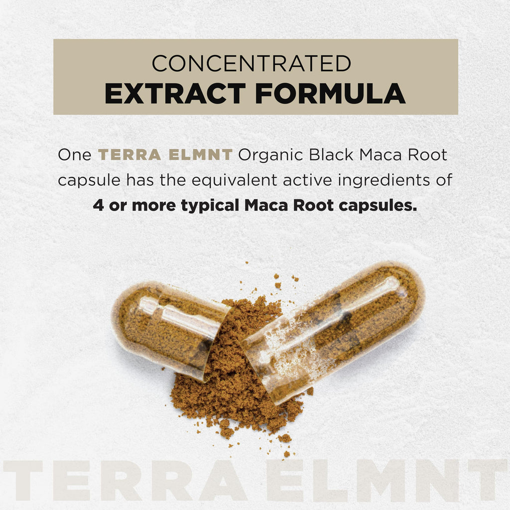 Organic Black Maca Root with Ashwagandha B827