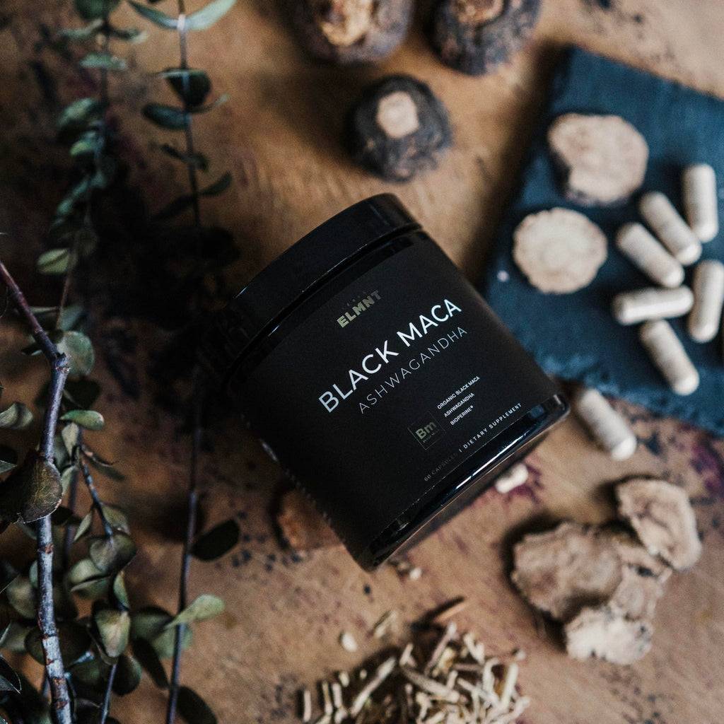 Organic Black Maca Root with Ashwagandha B827