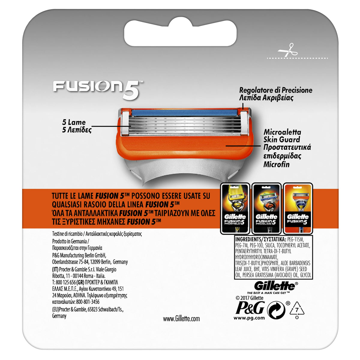 5 Blades Replacement G186086