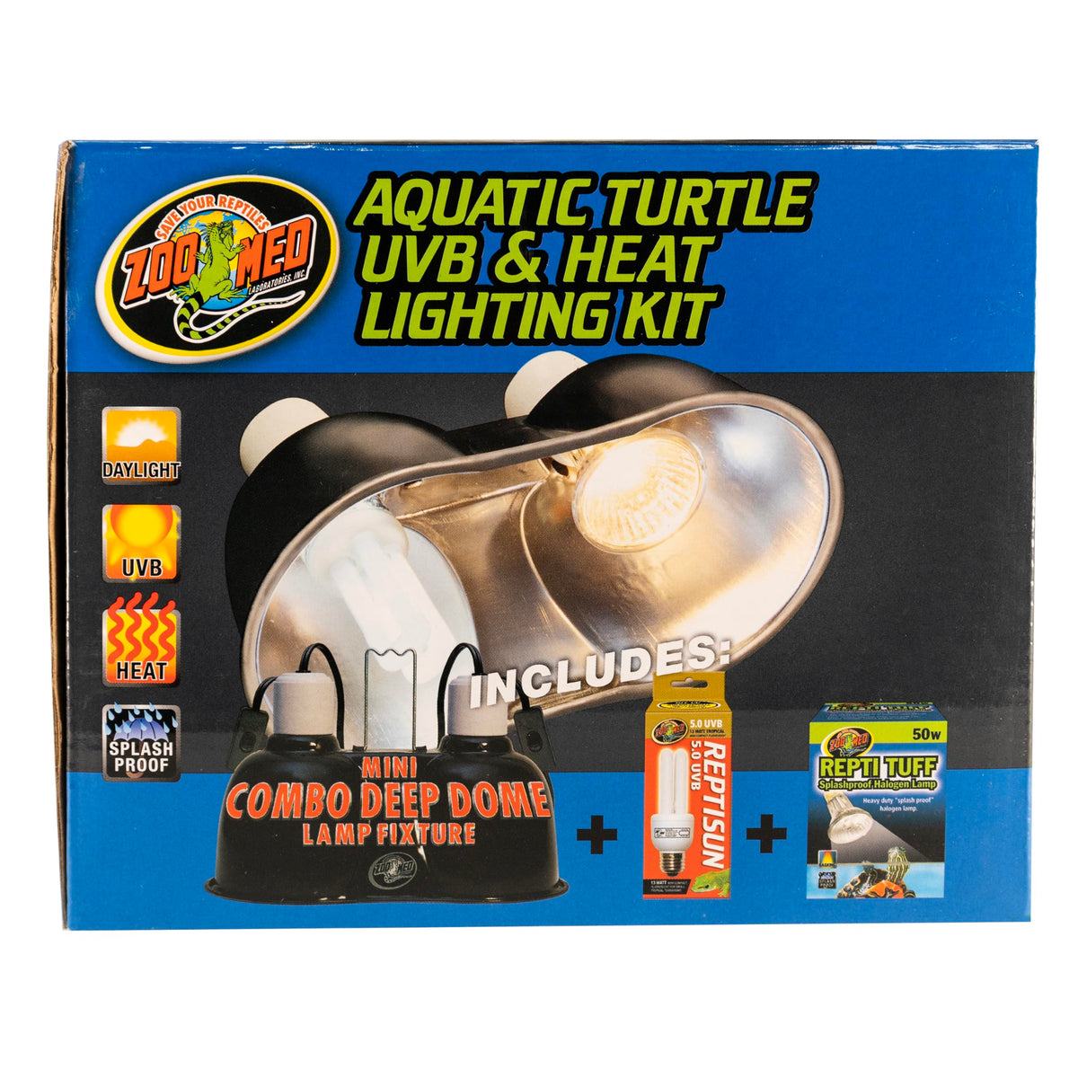 Aquatic Turtle UVB & Heat Lighting Kit U694