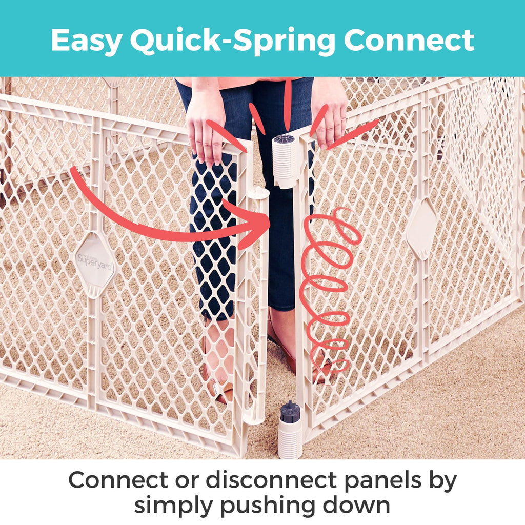 6-Panel Baby Playard E43730